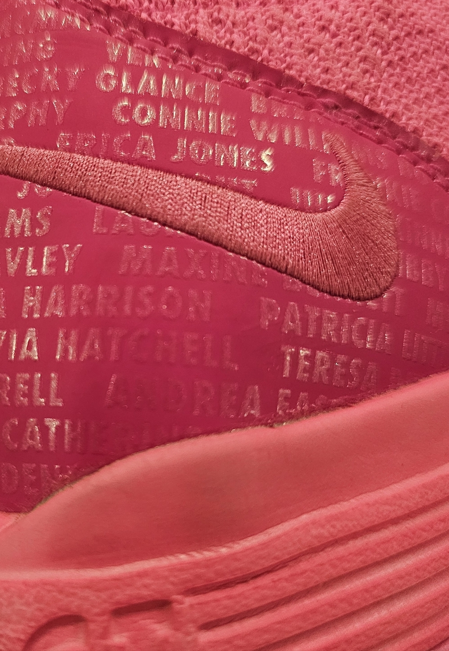 Nike Zoom KD 11 Aunt Pearl Pink Sneakers 7Y LE Breast Cancer 8.5 Women's - Picture 12 of 12